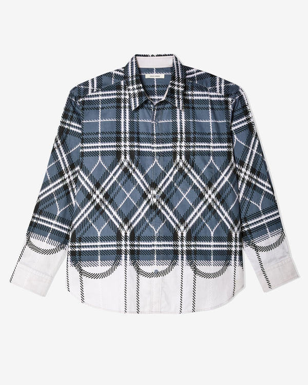 Craig Green - Men
s Plaid Fade Shirt - (Grey Plaid)