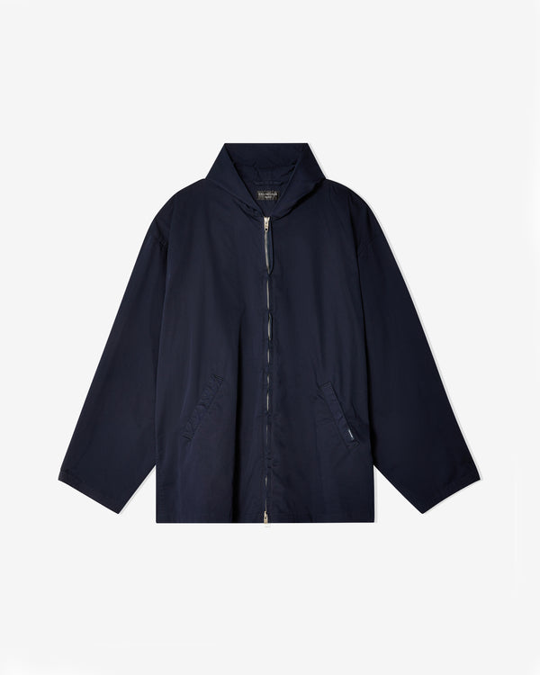 Balenciaga - Men
s Hooded Zip-Up Jacket - (Ink)