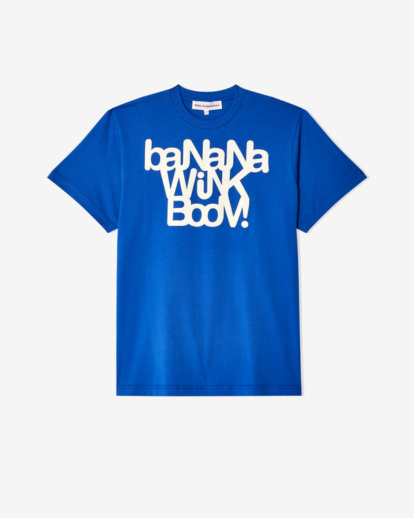 Walter Van Beirendonck - Men
s Banana Wink Boom T-Shirt - (Blue)