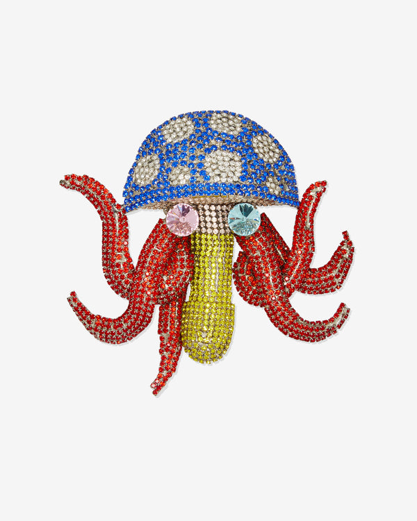 Walter Van Beirendonck - Men
s Octopus Brooch - (Blue)