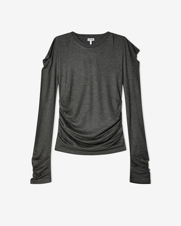 Loewe - Women
s Long Sleeve Top - (Light Anthracite)