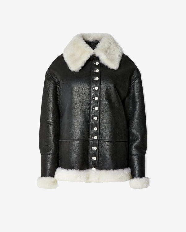 Loewe - Women
s Shearling Jacket - (White/Black)