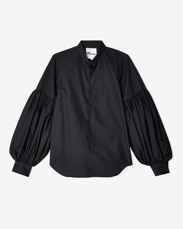 Noir Kei Ninomiya - Women
s Peasant Sleeve Blouse - (Black)