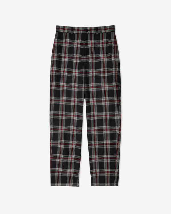 Noir Kei Ninomiya - Women
s Plaid Pants - (Black/Red)