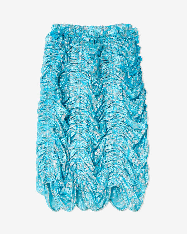 Noir Kei Ninomiya - Women
s Floral Mesh Skirt - (Blue)