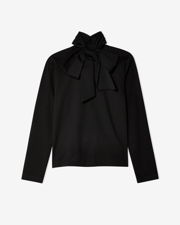 Noir Kei Ninomiya - Women
s Bow T-Shirt - (Black)