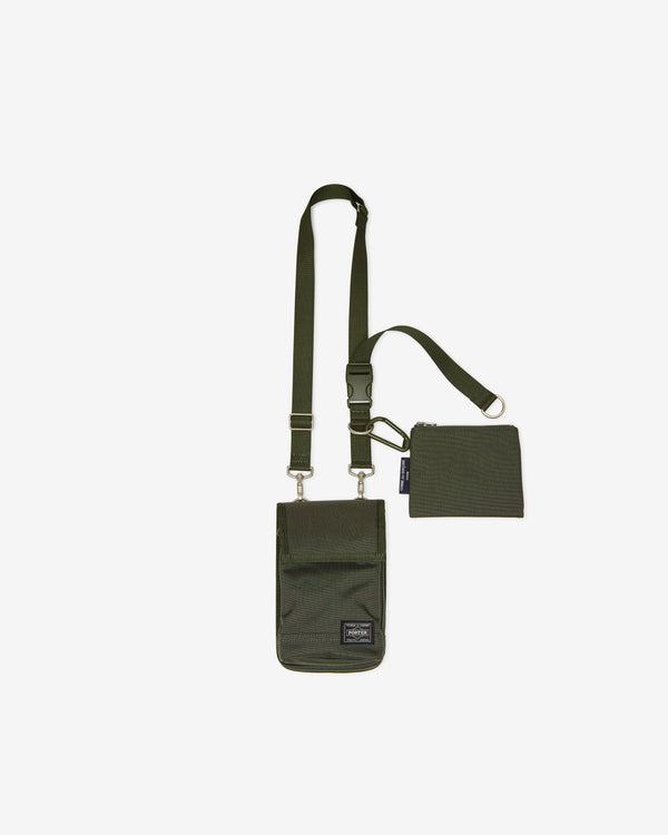 Comme des Garçons Homme - Porter Yoshida 
Co. Mini Shoulder Bag - (Khaki)