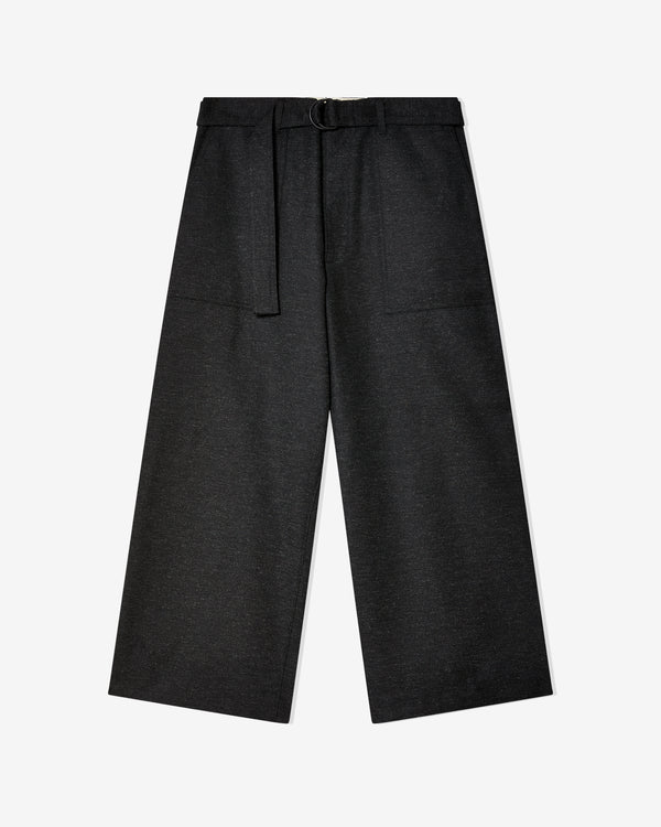 Comme des Garçons Homme - Men
s Belted Wool Trousers - (Black)