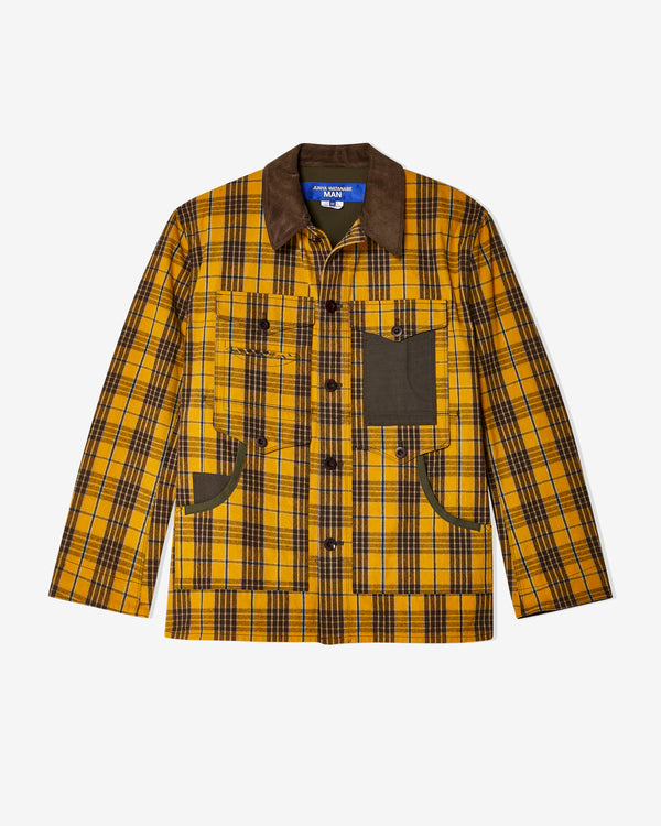 Junya Watanabe Man - Men
s Panelled Jacket - (Yellow/Brown)