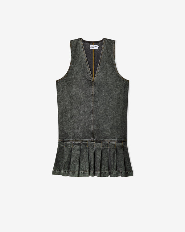 Vaquera - Women
s Sleeveless Denim Dress - (Black)