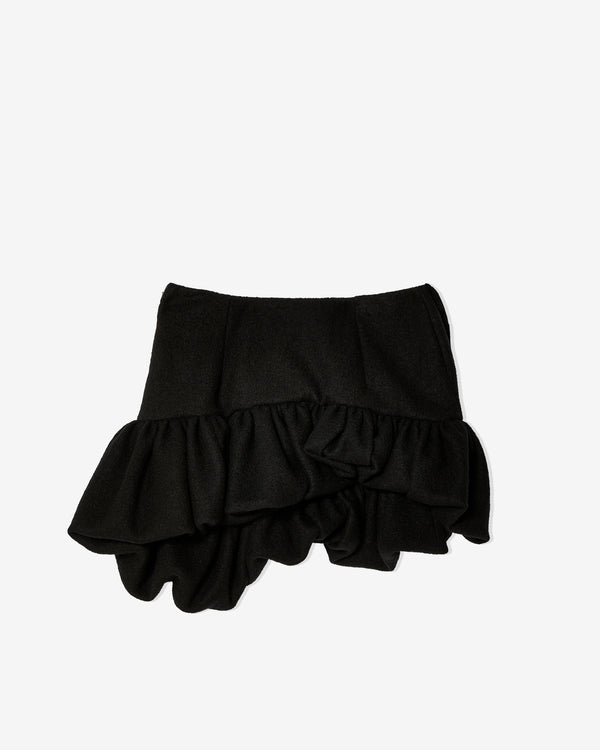 Independantes De Coeur - Women
s Lauren Mini Ruffled Skirt - (Black)