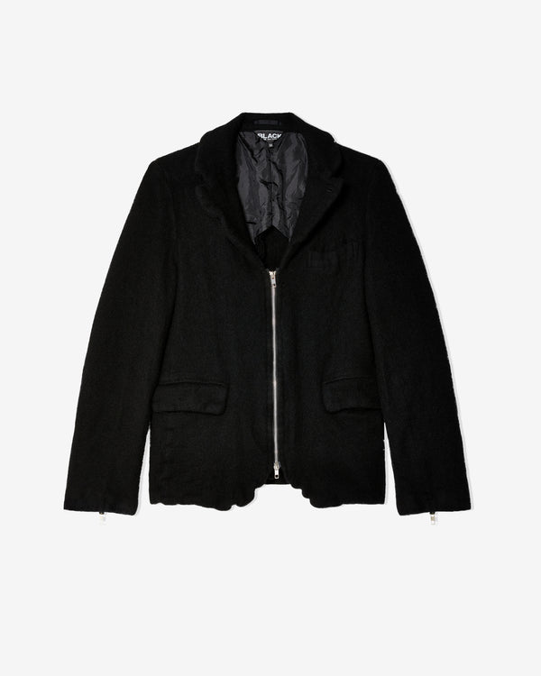 Black Comme des Garçons - Unisex Felted Jacket - (Black)