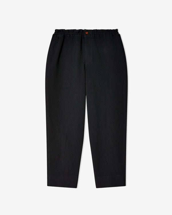 Black Comme des Garçons - Unisex Garment Treated Pants - (Black)