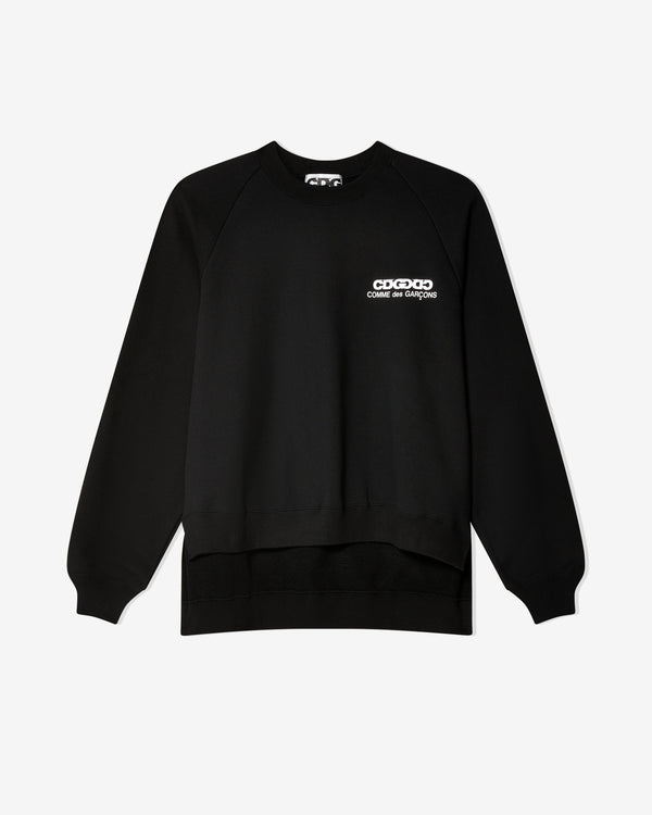 CDG - Oversized Reverse Logo Sweatshirt - (Black)