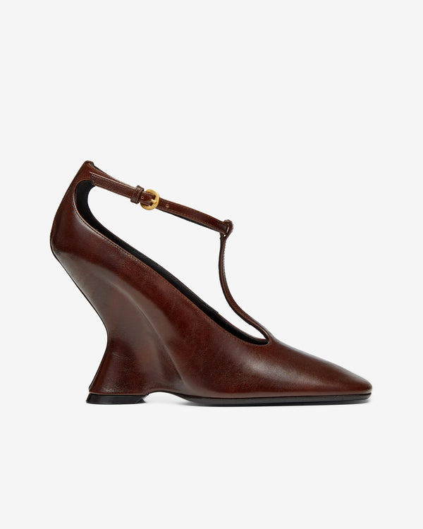 Dries Van Noten - Women
s Wedge Heels - (Dark Brown)