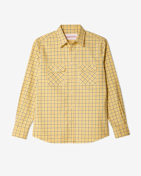 Valentino - Men
s Checked Shirt - (Check)