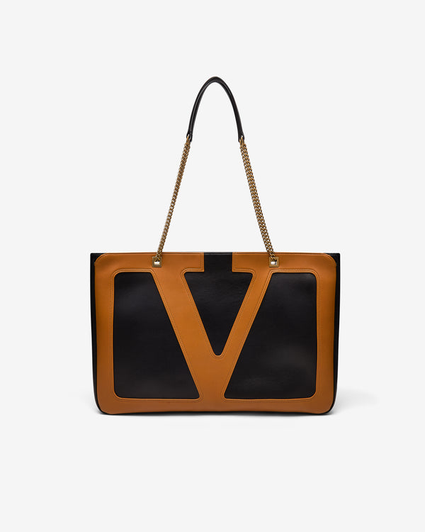 Valentino - Men
s Viva Superstar Shopper - (Black/Brown)