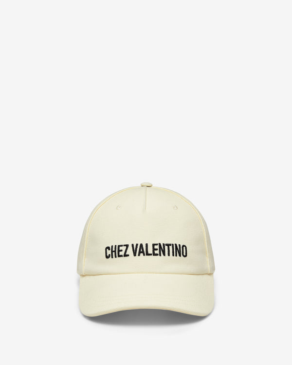 Valentino - Men
s Chez Valentino Baseball Cap - (Ivory)