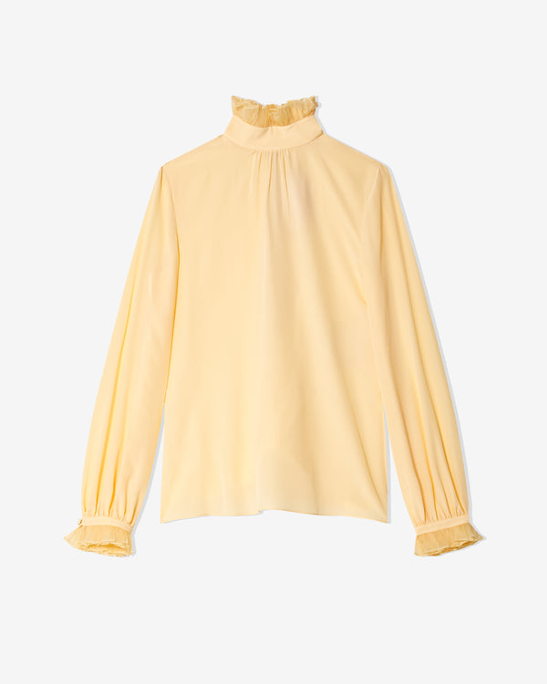 Valentino - Women
s Crepe De Chine Shirt - (Ivory)