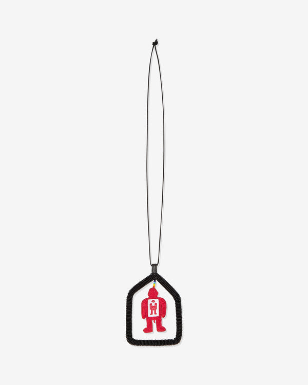 Walter Van Beirendonck - DSM Exclusive Hut Jewel Necklace - (Black/Flame)