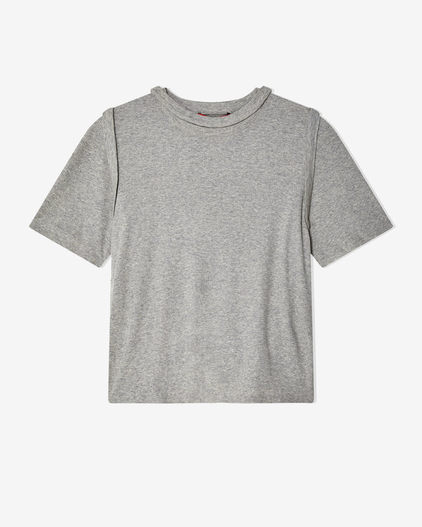 Eckhaus Latta - Women
s Flip Tee - (Cement)