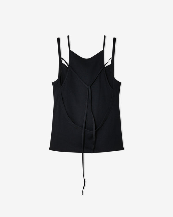 Eckhaus Latta - Women
s Flip Tank - (Asphalt)