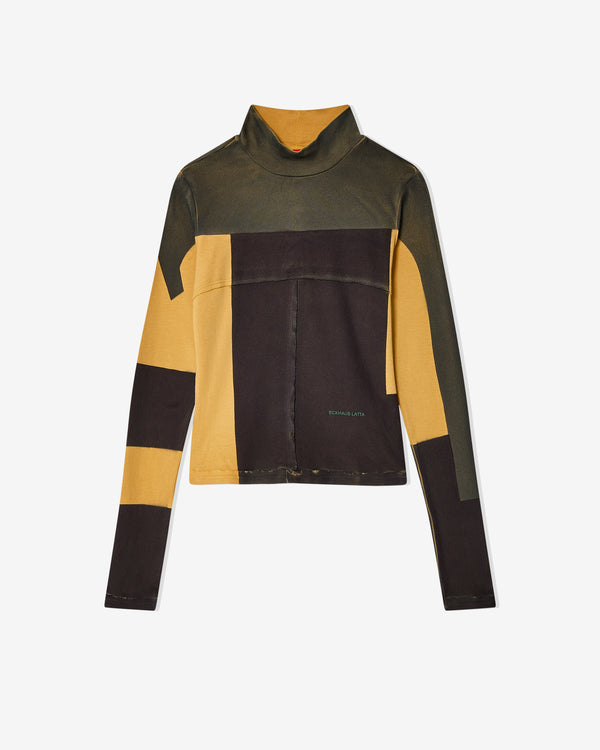 Eckhaus Latta - Women
s Lapped Baby Turtleneck - (Redacted)