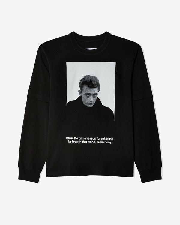 Sacai - James Dean Long Sleeve T-Shirt - (Black)