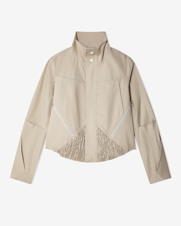 Kiko Kostadinov - Men
s Zafar Cropped Jacket - (Seed Pear)