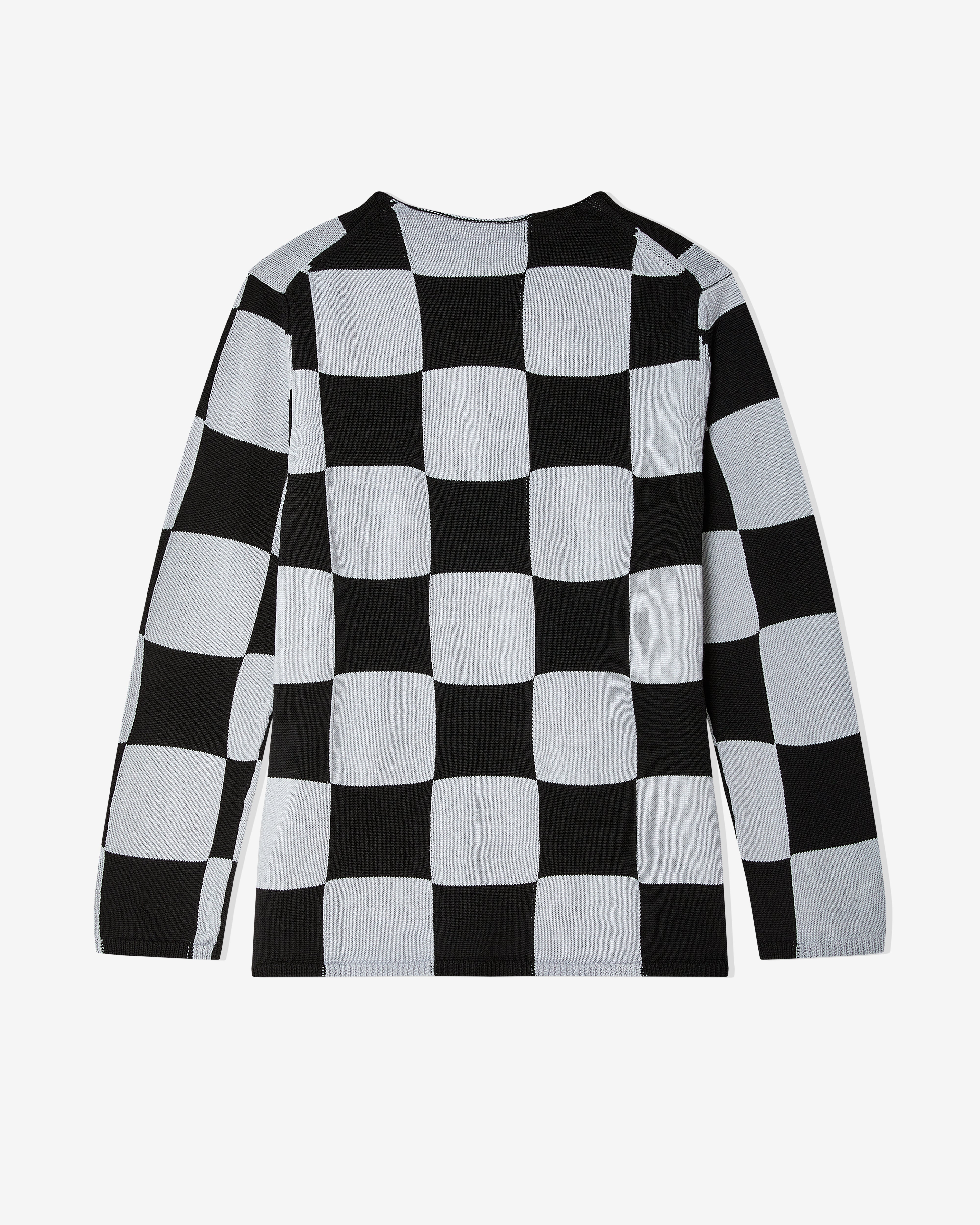 Black Comme des Garçons - Check Sweater - (Black/White)