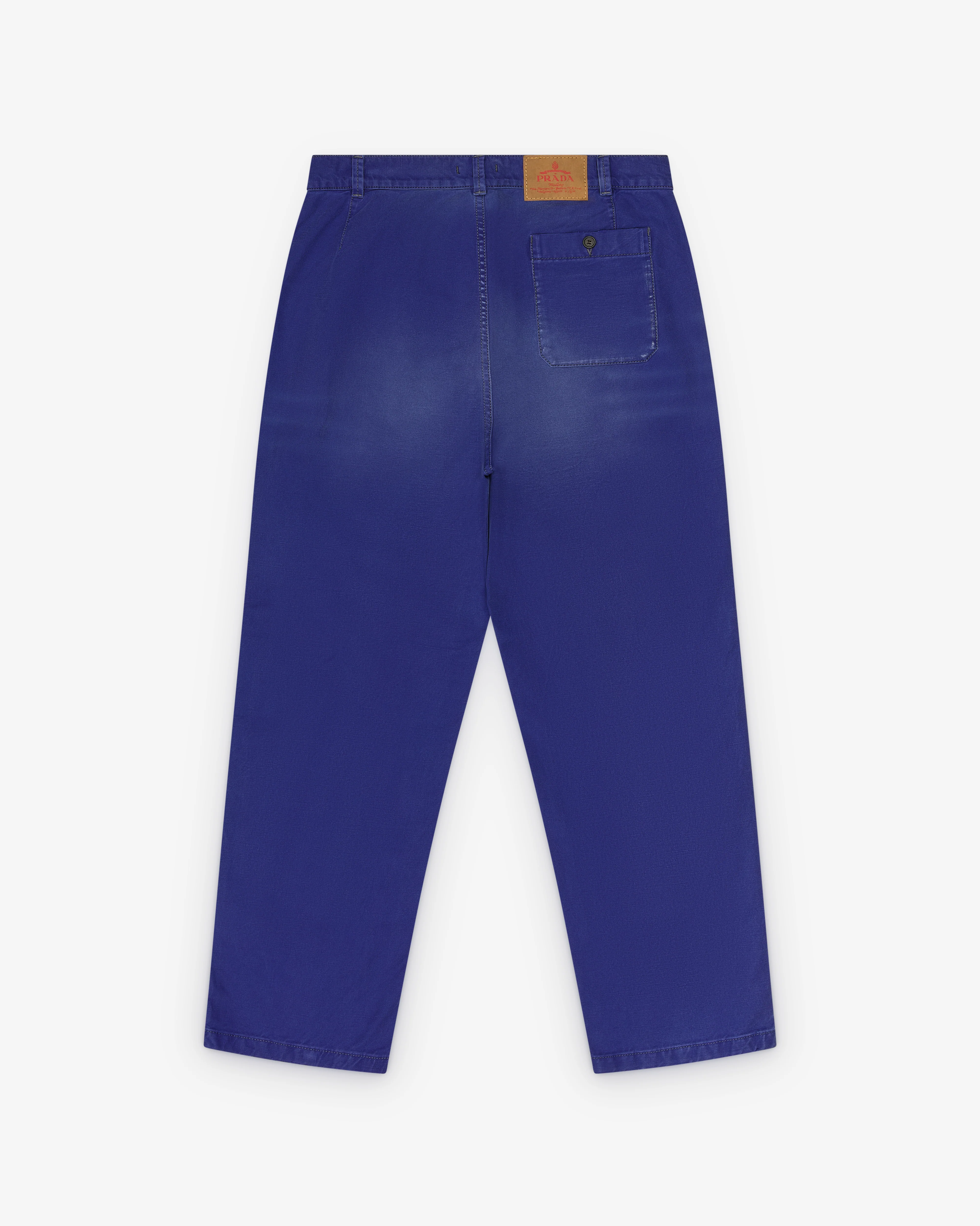 Prada - Men's Cotton Twill Pants - (Indigo)