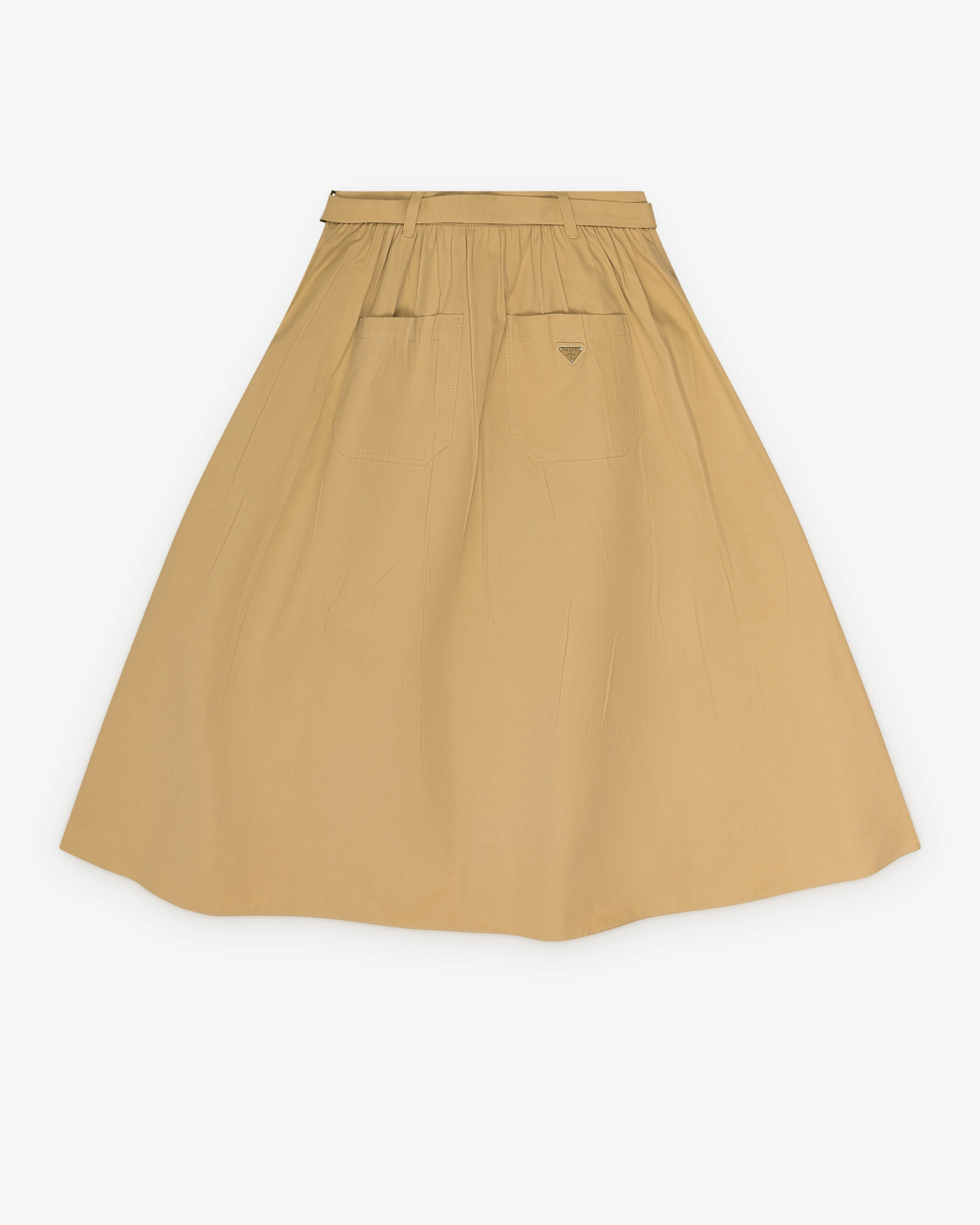 Prada - Women's Skirt With Belt - (Cord)