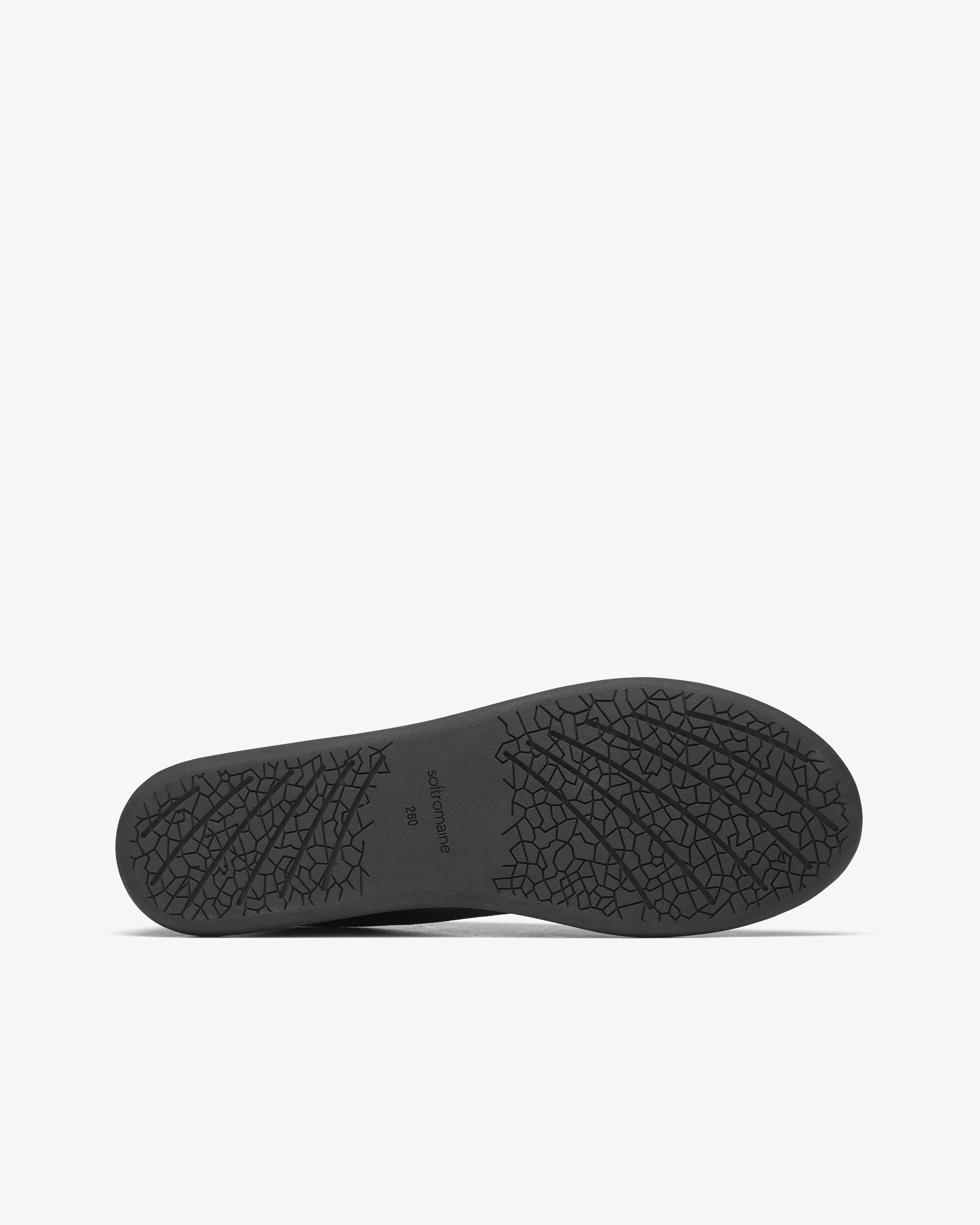 softromaine - Women's Soft Flat - (Black)