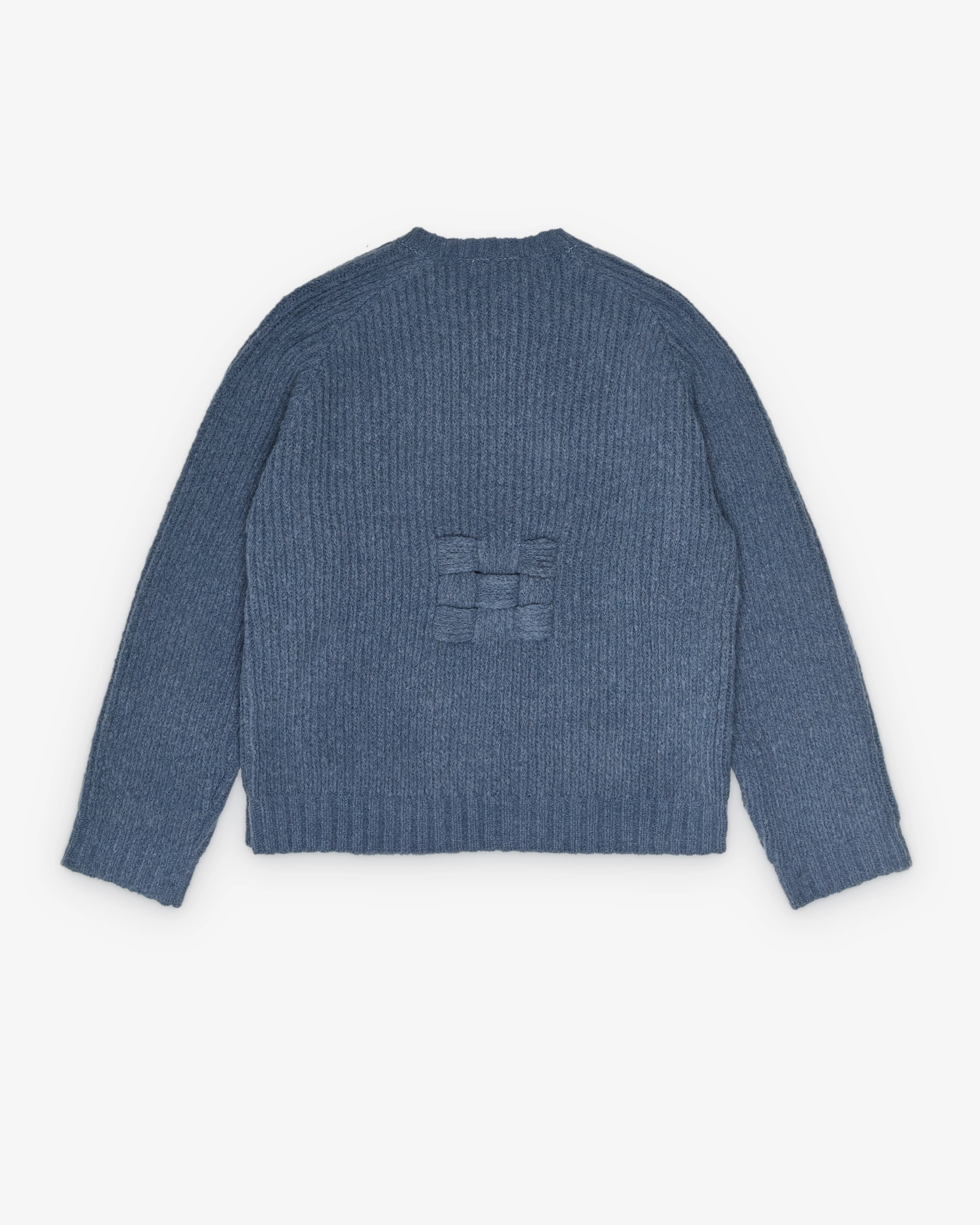 Eckhaus Latta - Men's Latch Sweater - (Steel)