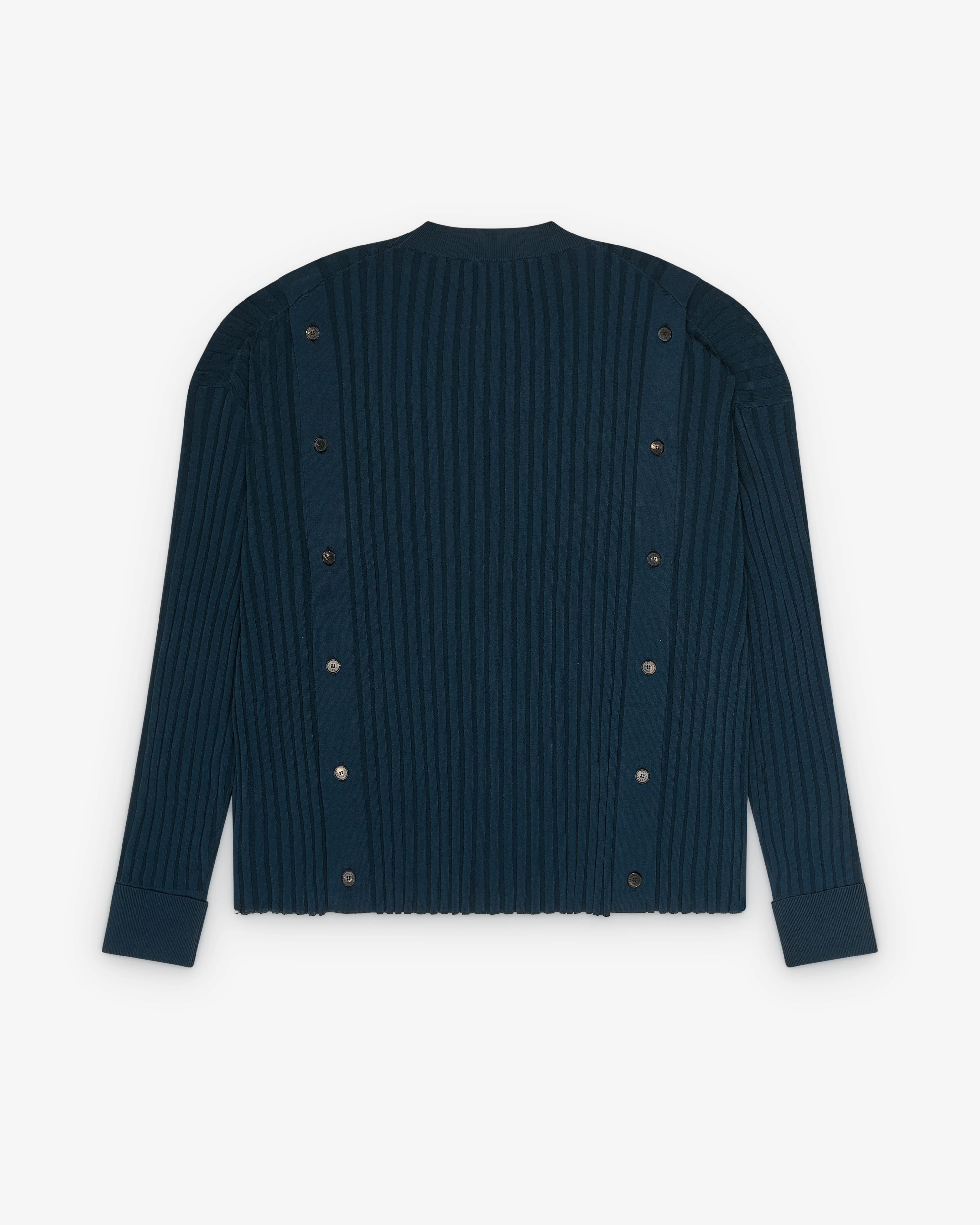 Setchu - Men's Button Jumper - (Navy)