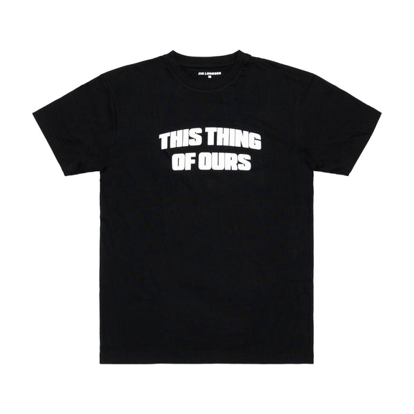 Jim Longden - This Thing Of Ours SS Tee - (Black)