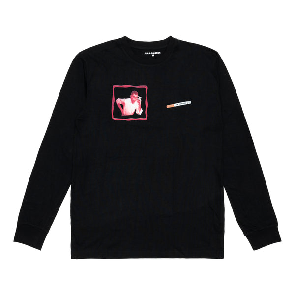 Jim Longden - JD Salinger LS Tee - (Black)