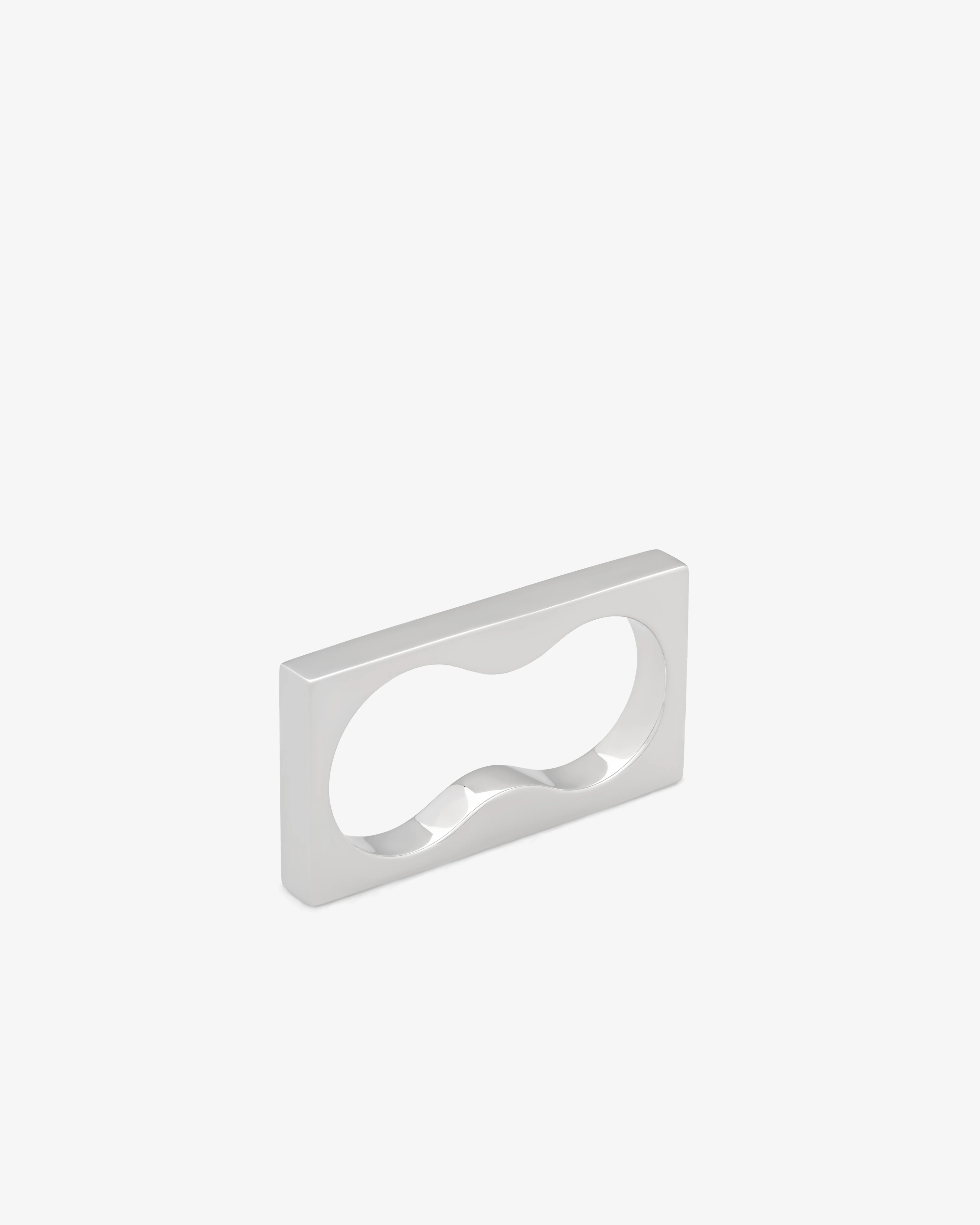 Tom Wood - Women's Square Ring Double - (Silver)