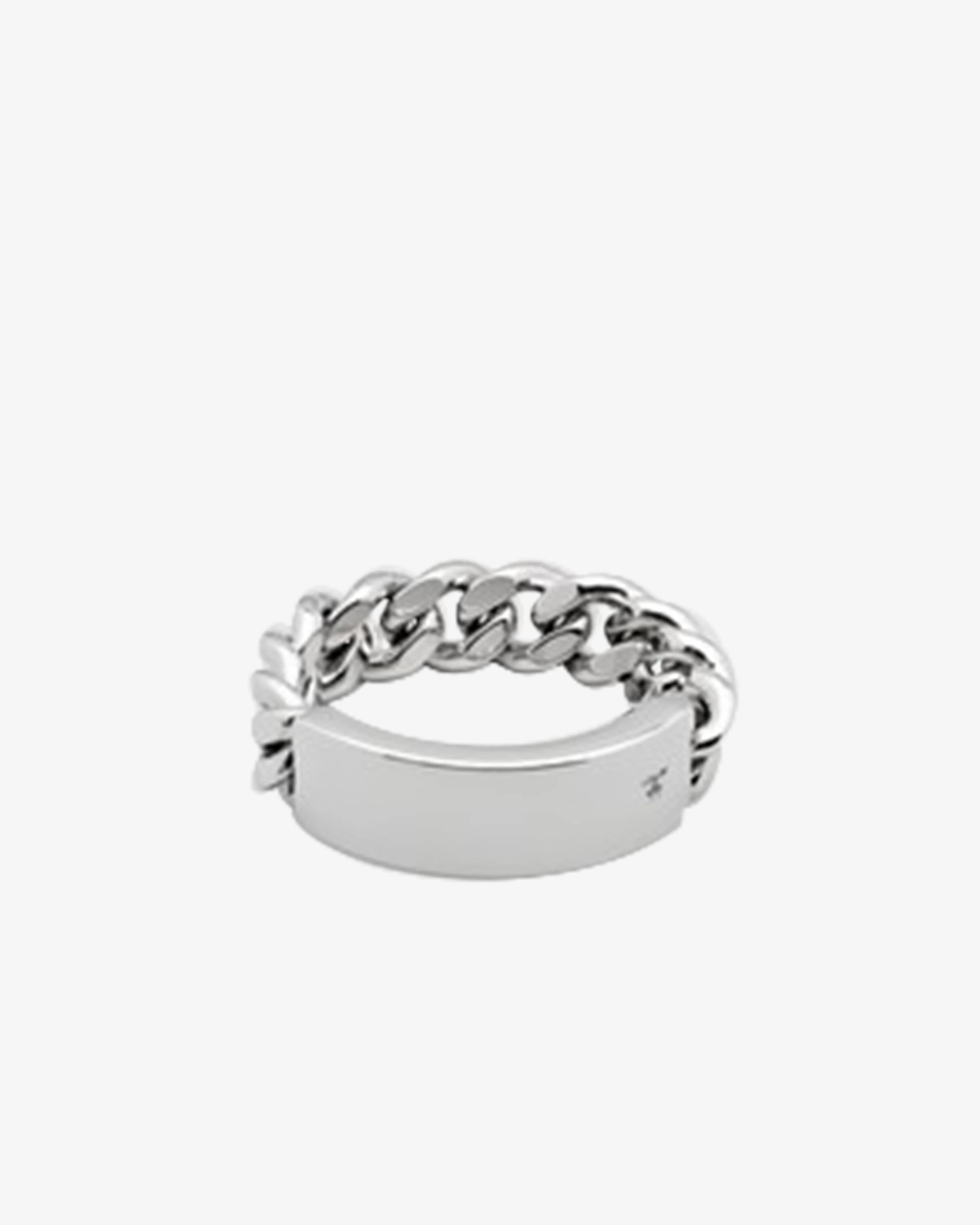 Tom Wood - ID Band Ring - (Silver)