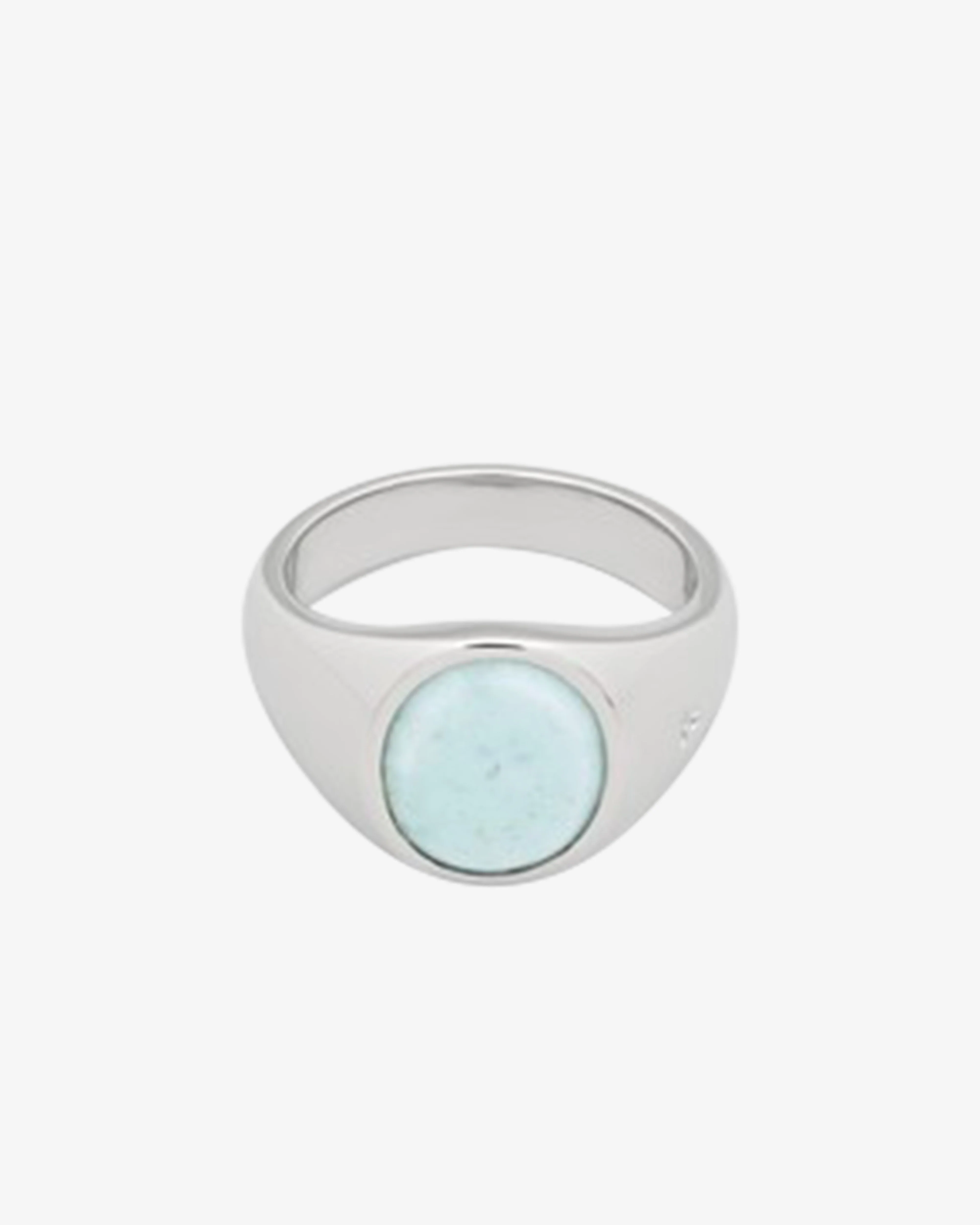 Tom Wood - Kim Ring Ice Blue - (Silver)