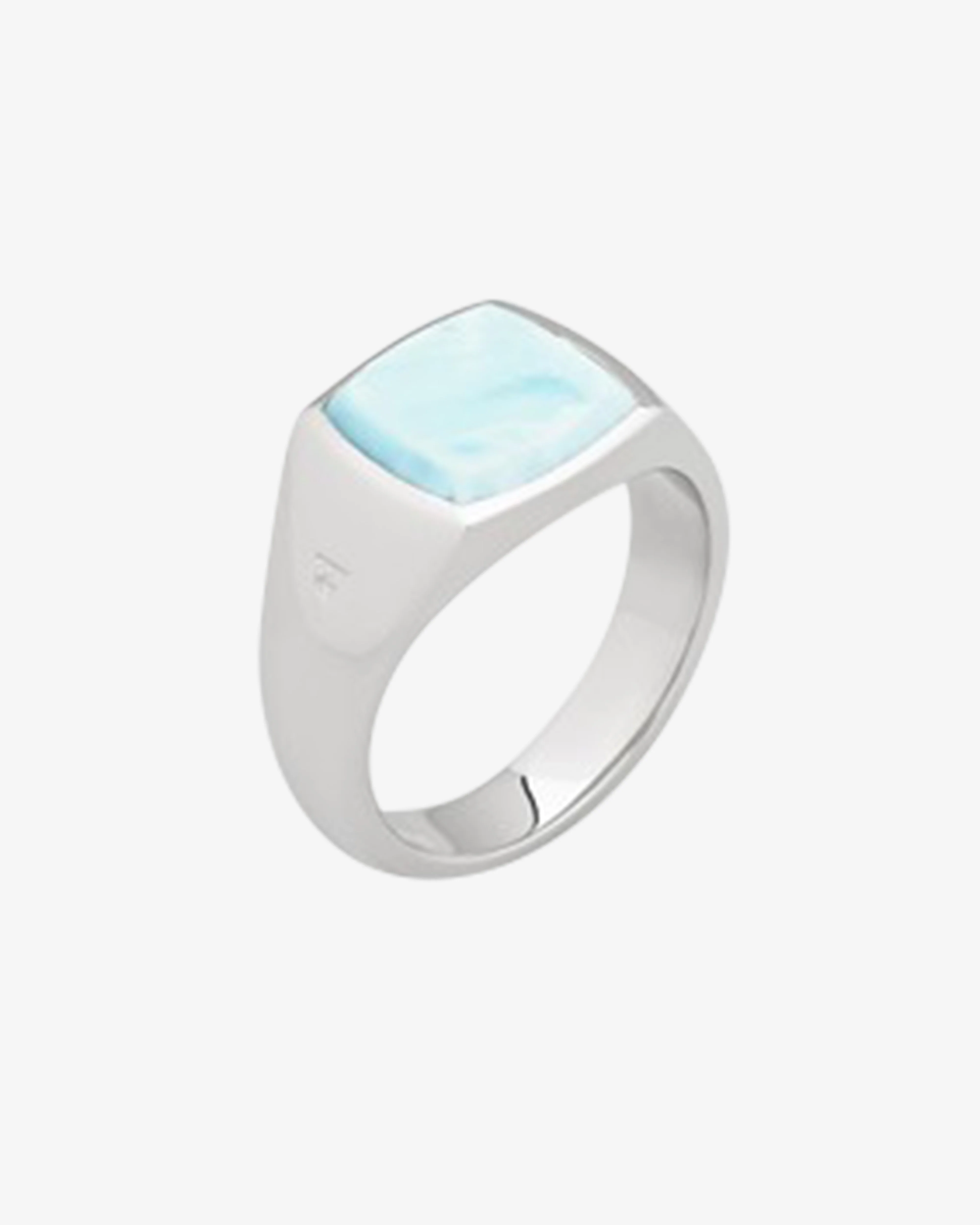 Tom Wood - Kay Ring Ice Blue - (Silver)