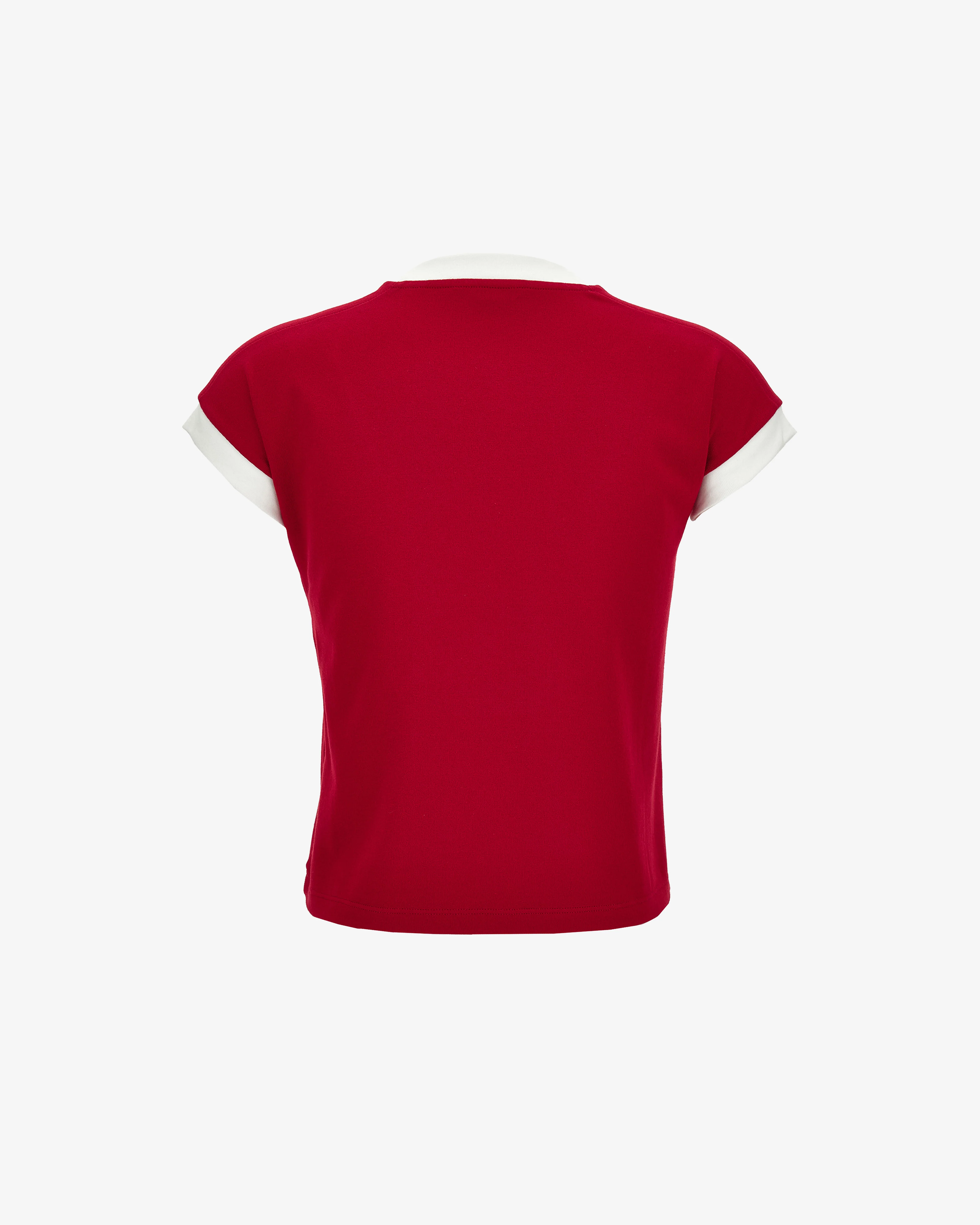 Versace - Women's Stretch Cotton-Jersey T-Shirt - (Lipstick)