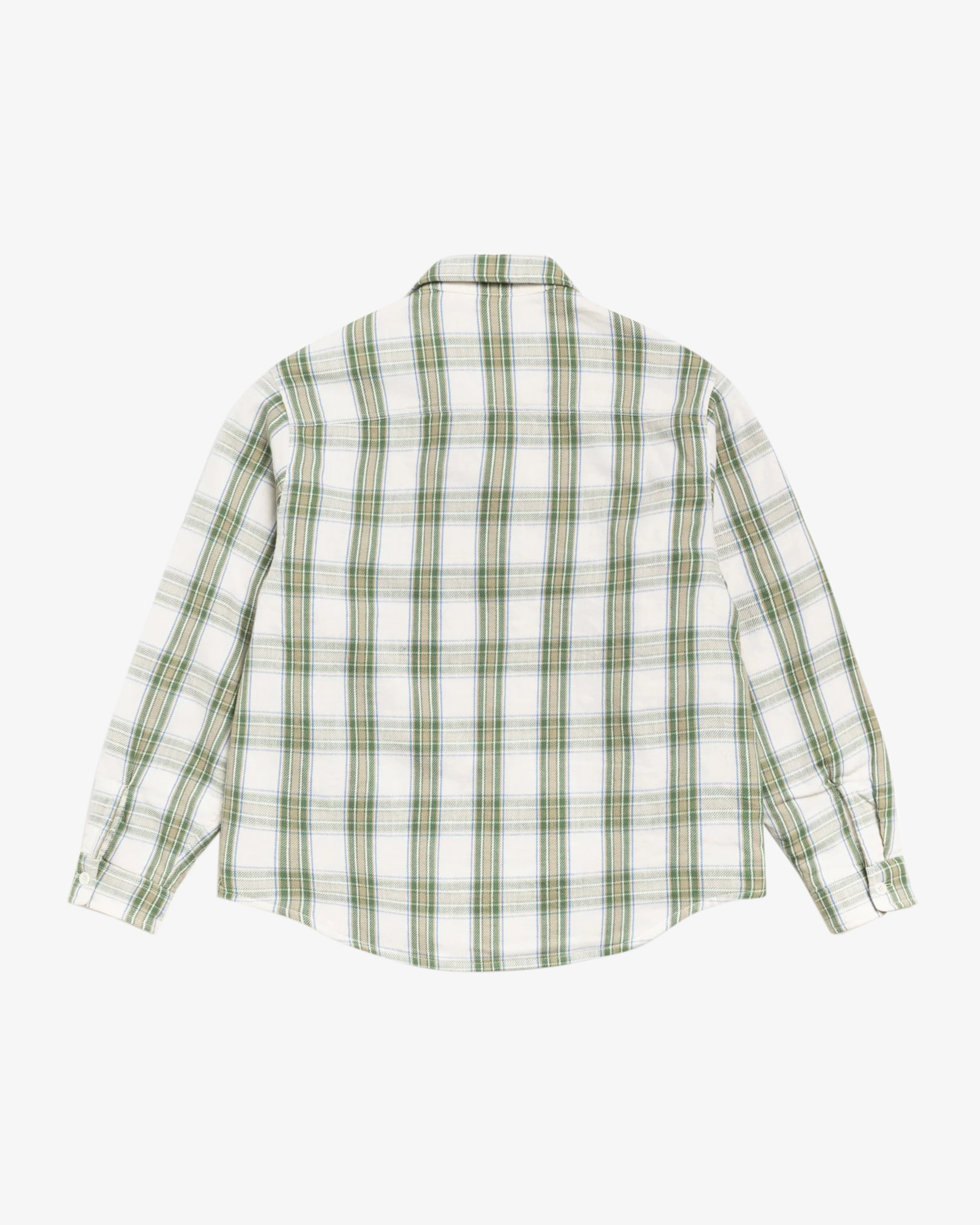 Stüssy - Men's Lau Plaid Shirt Jacket - (Off White)