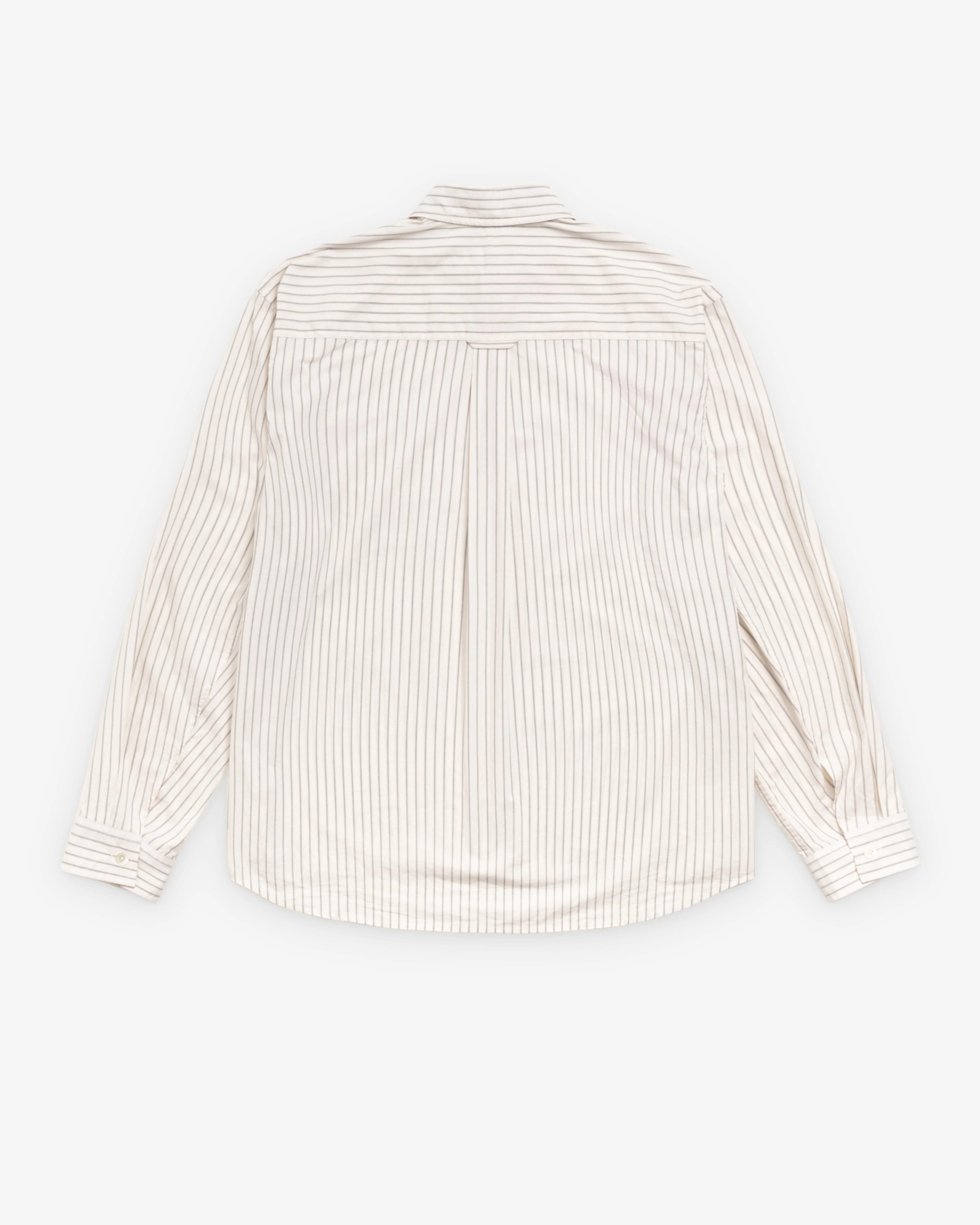 Stüssy - Men's Standard Long Sleeve Shirt - (Stripe)