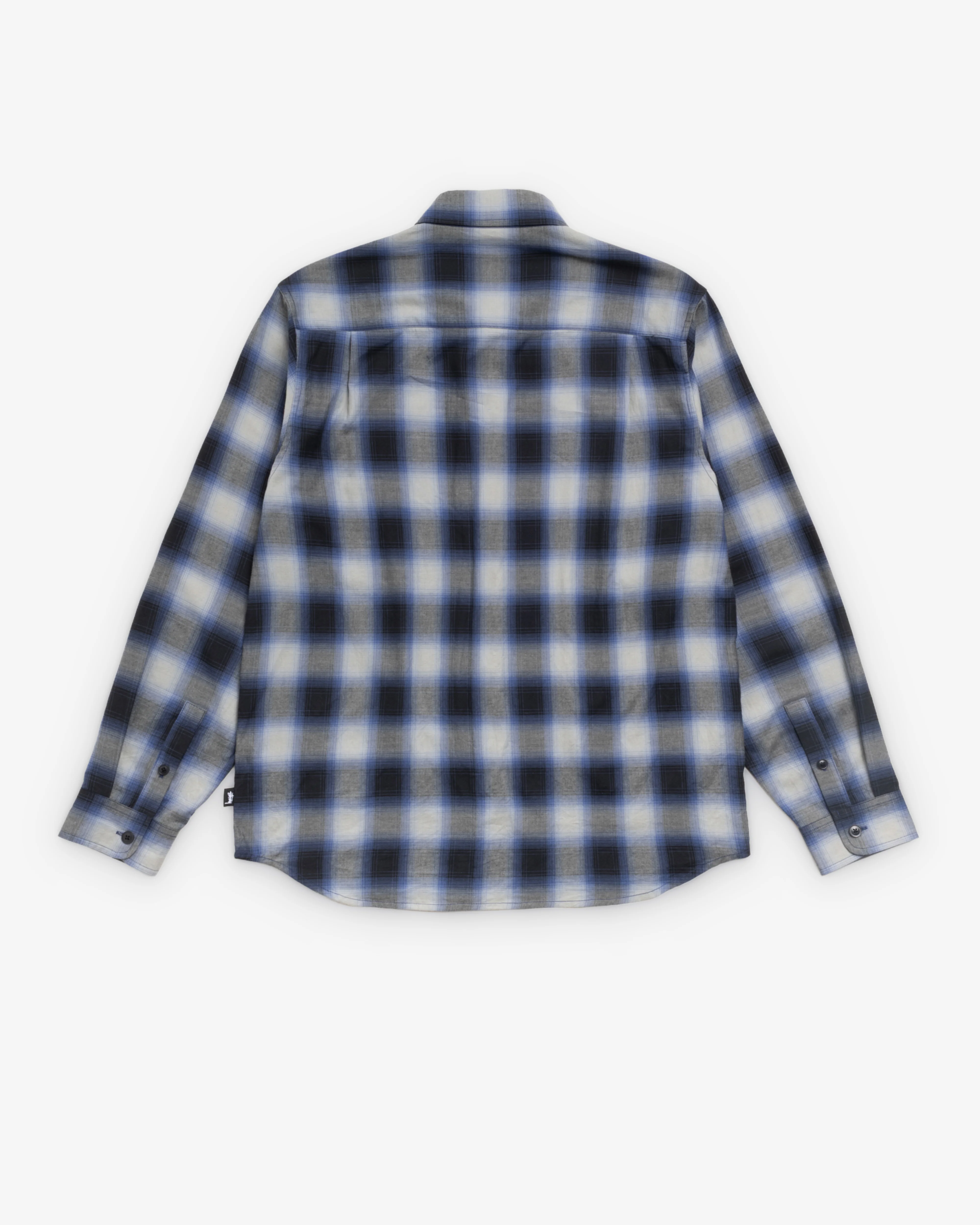 Stüssy - Men's Beach Ombre Plaid Shirt - (Black)