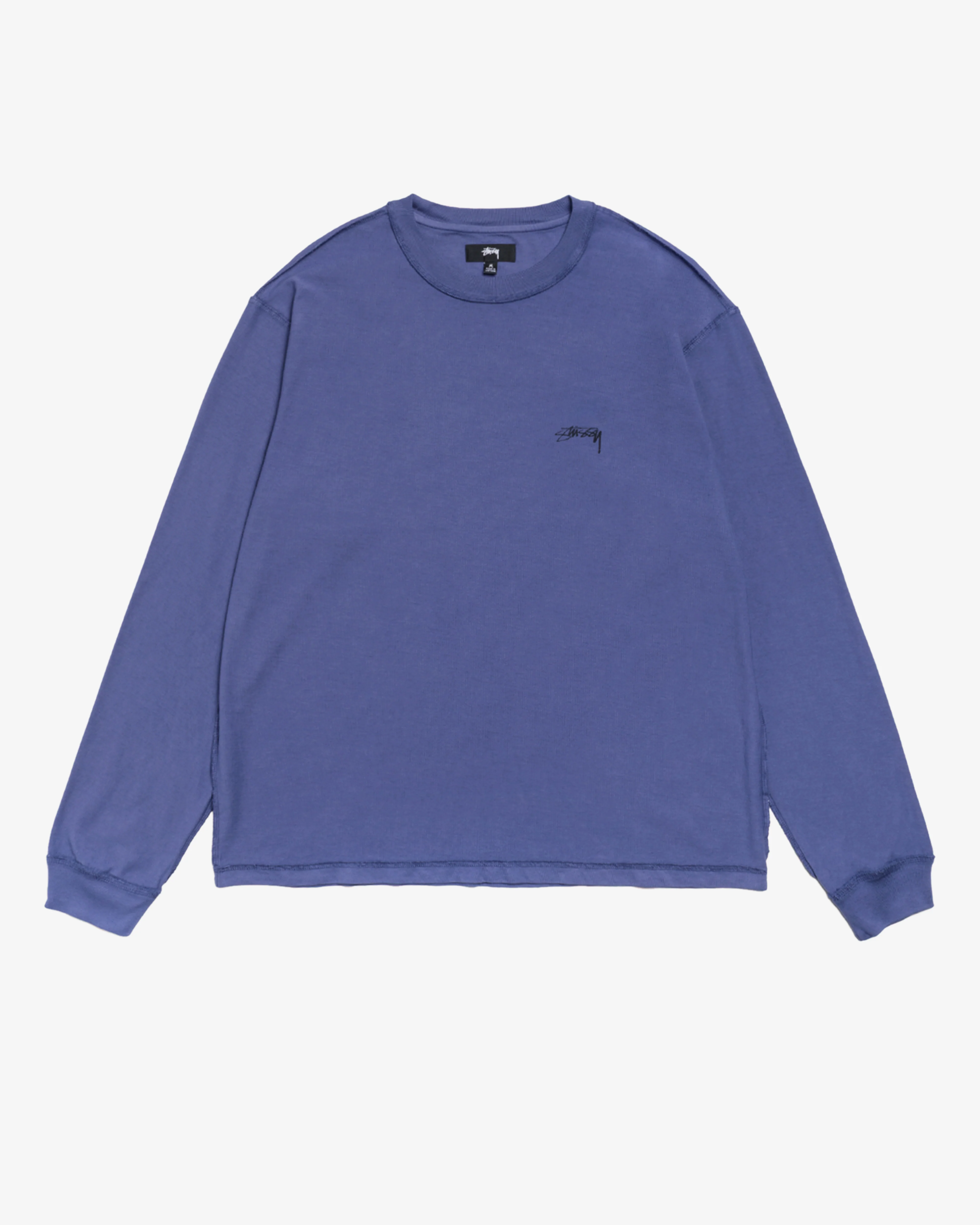 Stüssy - Men's Lazy LS Tee - (Vintage Navy)