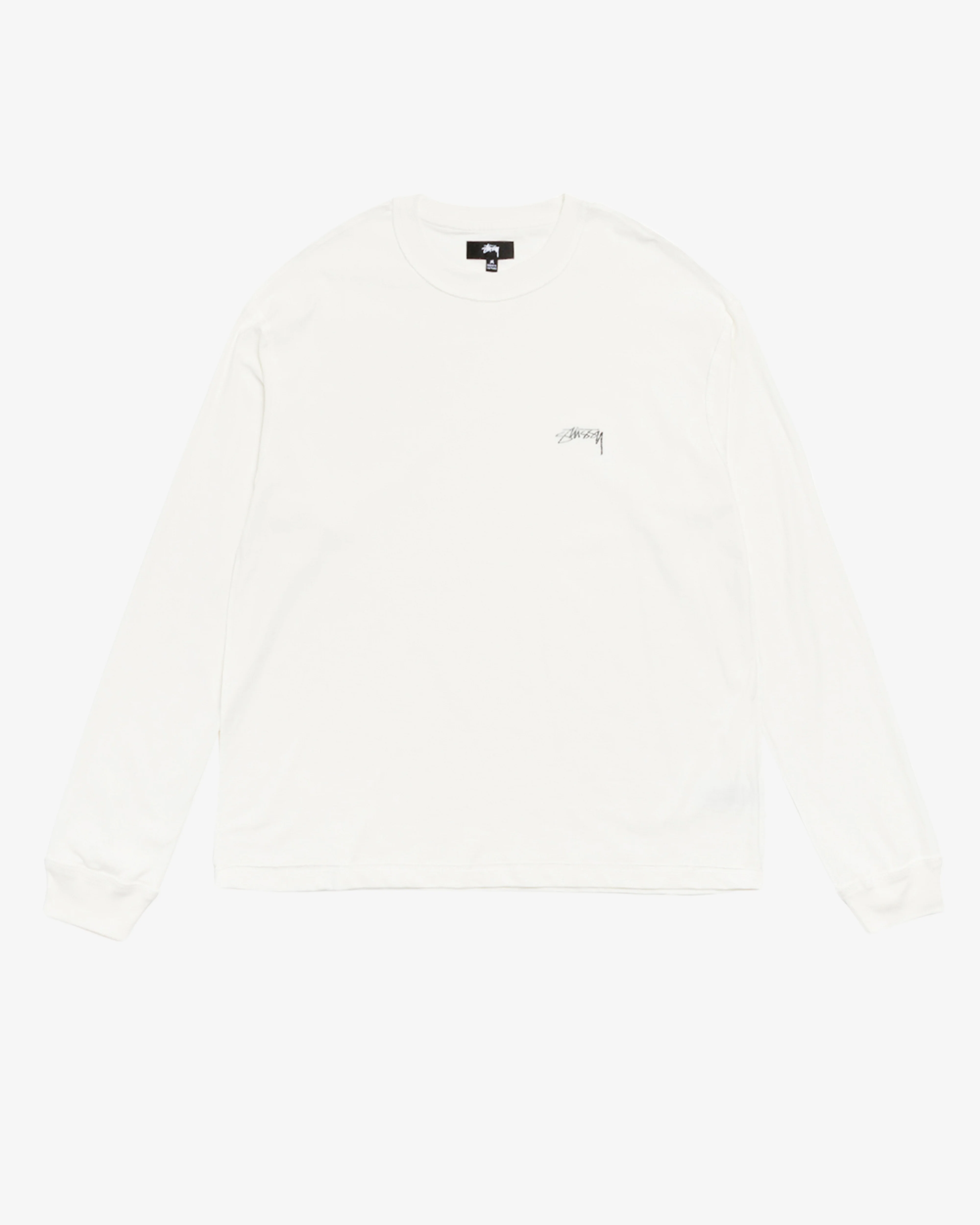 Stüssy - Men's Lazy LS Tee - (White)