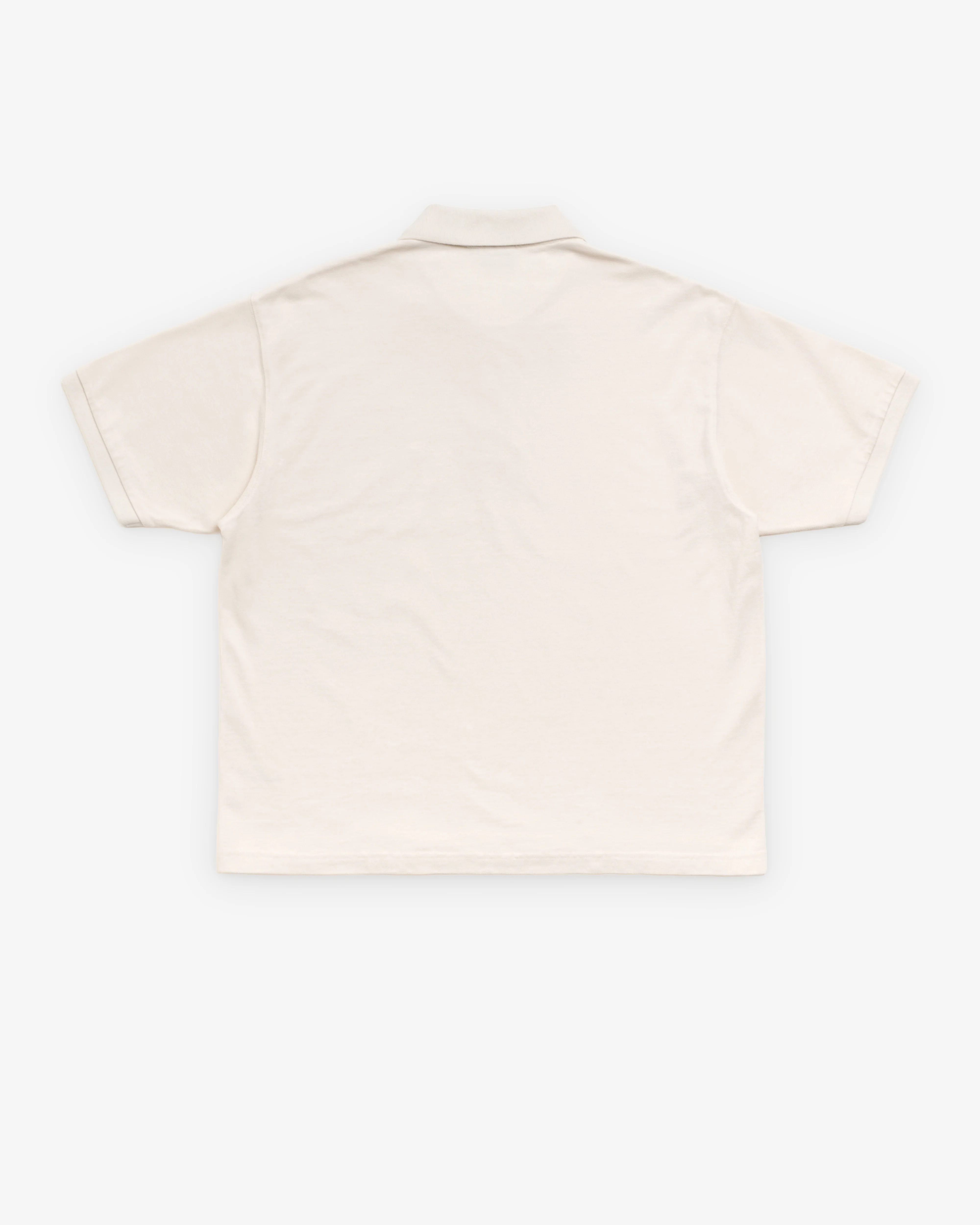 Stüssy - Men's Classic Pique Polo - (Off White)