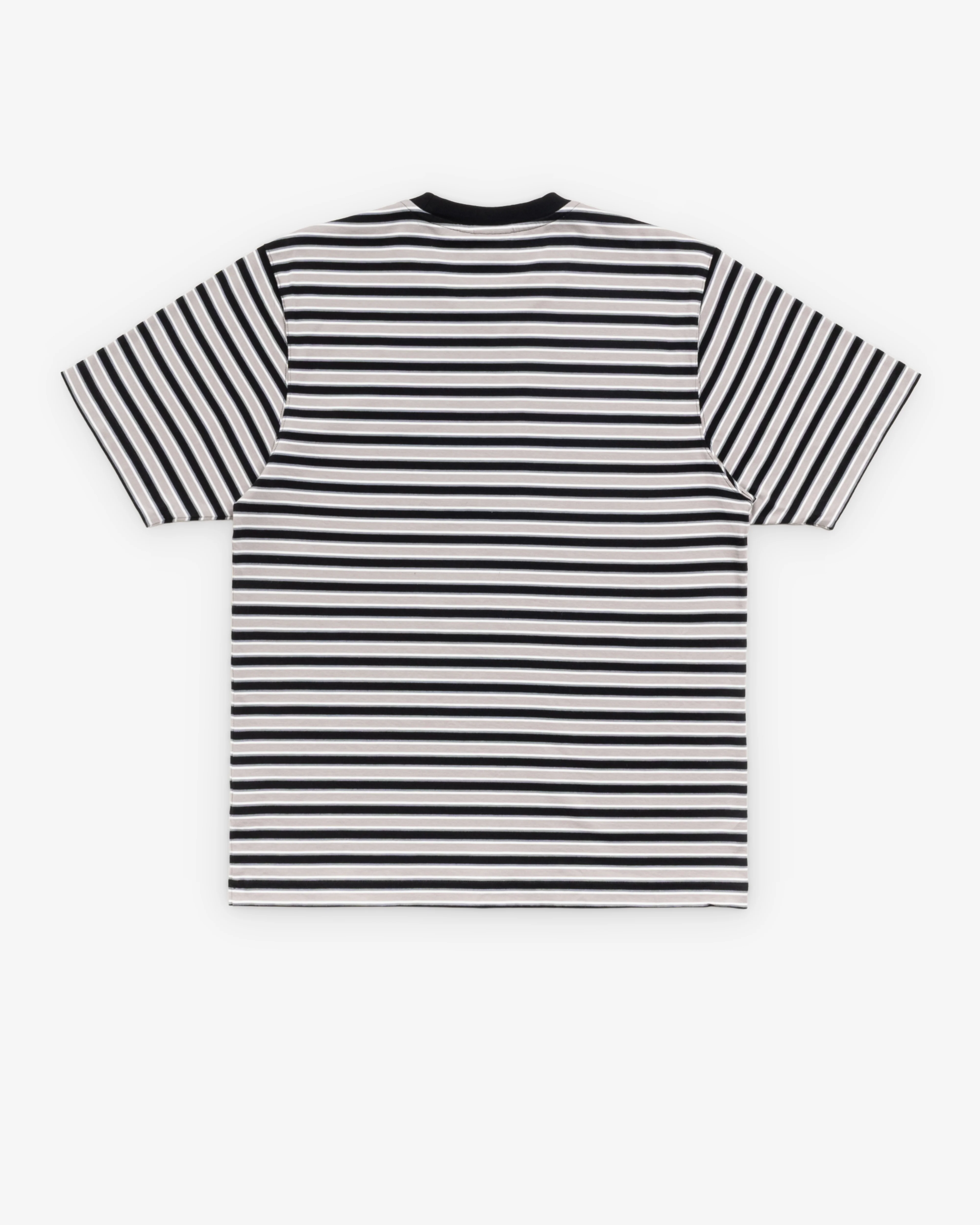 Stüssy - Men's Beach Stripe Short Sleeve Tee - (Black)