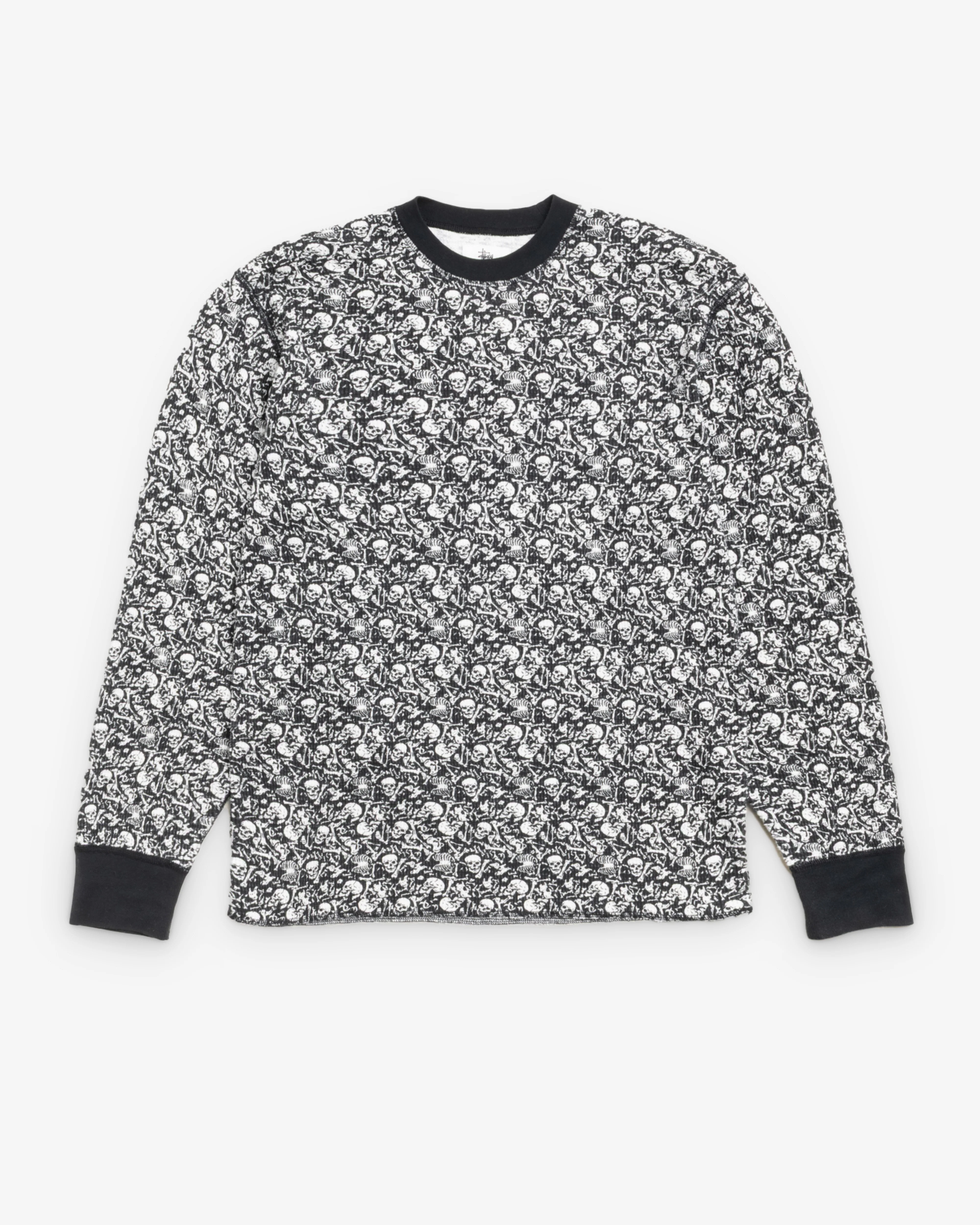 Stüssy - Men's Pigment Dyed Long Sleeve Thermal - (Bones)